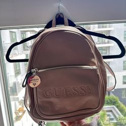 GUESS Mini Backpack – Blush Pink – Gently Used