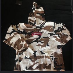 Supreme Desert Camo Hoodie 