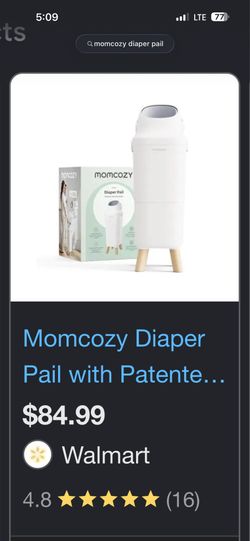 Momcozy diaper pail
