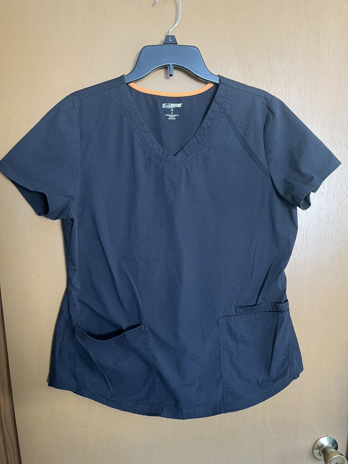 Scrubstar Women’s Black Scrub Top