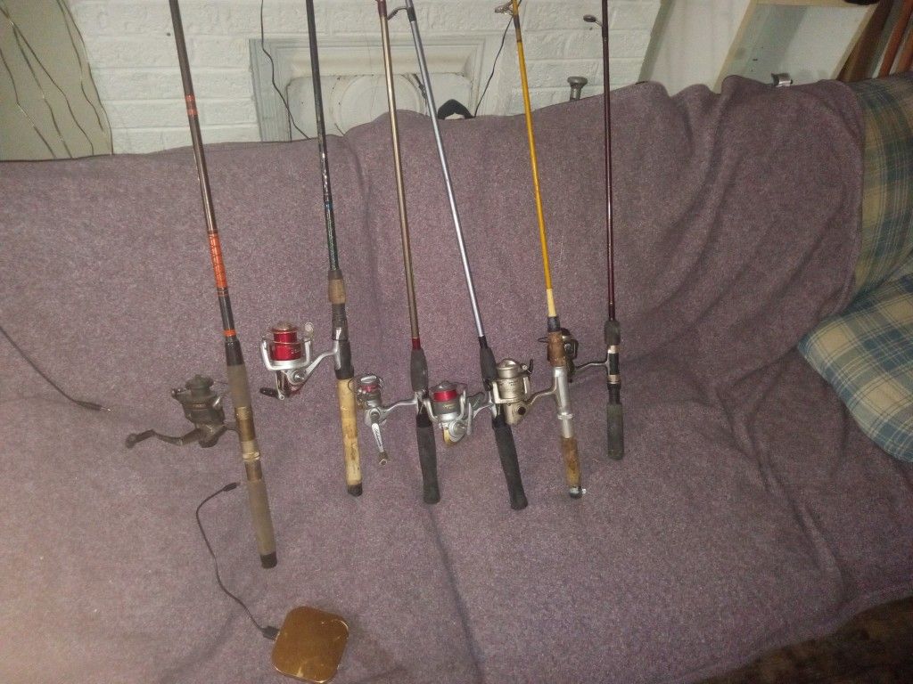 Really Nice Fishing Rod And Rolls 