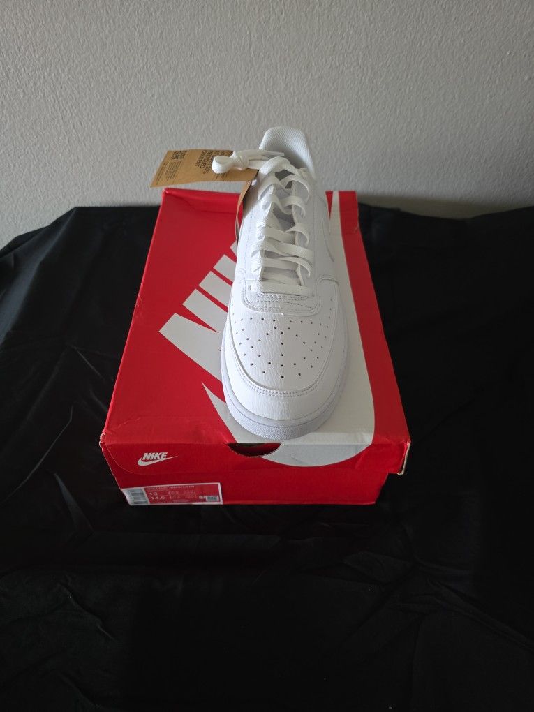 Nike Court Vision Low Sneakers - Men’s Size 13 - White