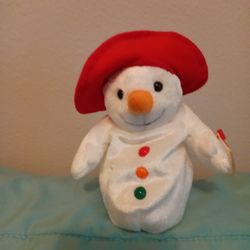 Ty Beanie Babies - Chillin' the Snowman 