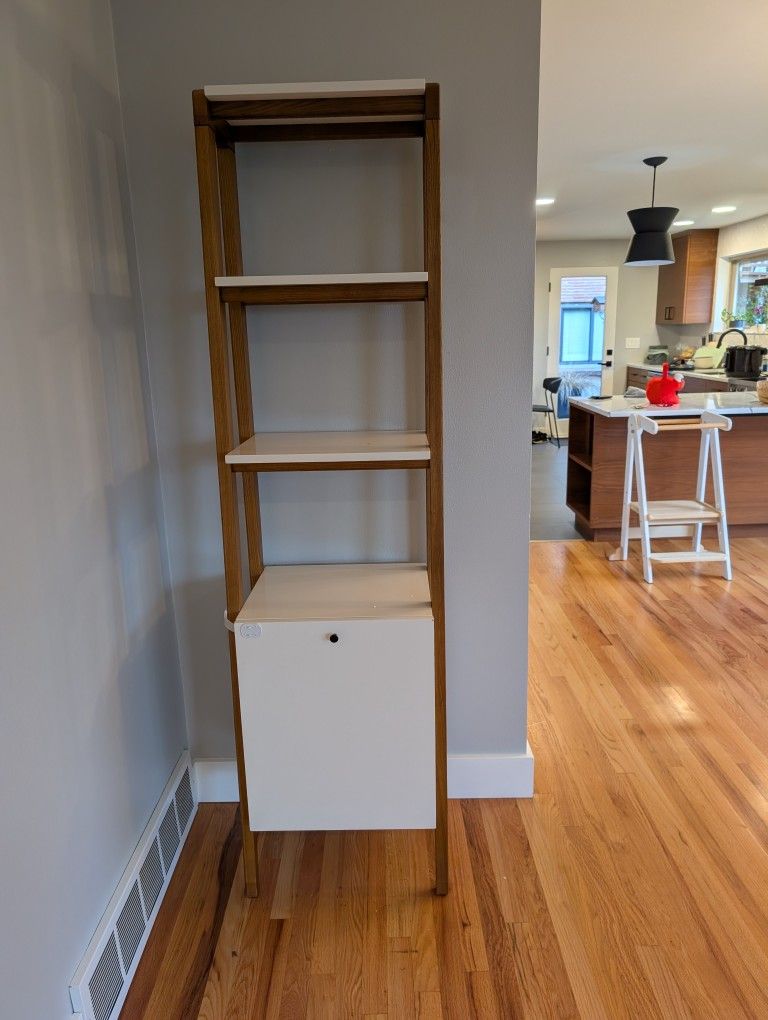 West Elm Bookshelf And Cabinet