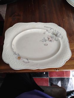 Vintage European Popoco serving plate