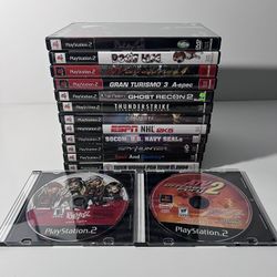 Lot of 14 PS2 Games - Dog’s Life, Bratz Rock Angelz, Gran Turismo 3, Devil May Cry