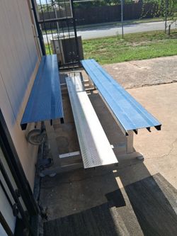 Two seater bleacher