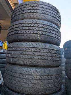 215 55 18 Set 4 Tires Bridgestone Con Excelente calidad 🕹️
