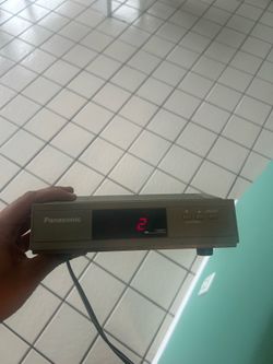 Vintage Panasonic CATV Cable Converter Box – Works