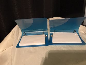 Index cards with a pad