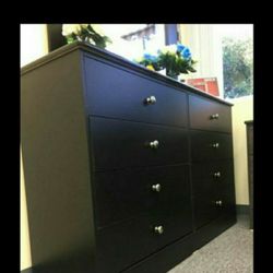 Black Dresser 8 Drawers New $239
