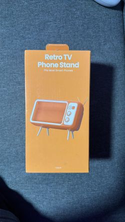 Retro tv phone stand NEW