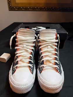 Converse Chuck 70 High “Not a Chuck” Sneakers 🖤🤍🧡
