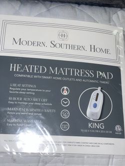 King Size Heated mattress Pad