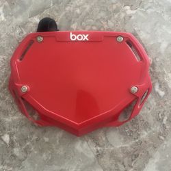 Box Mini Number Plate 