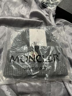 Moncler Beanie dark Grey 