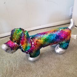RAINBOW SEQUINS DOG
