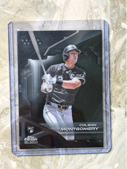 Topps 2025 Chrome Black RC #60 Colson Montgomery Chicago White Sox