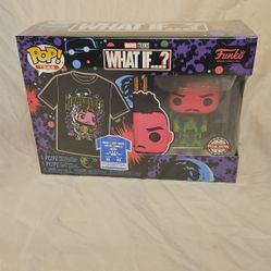 Funko Pop Tees Marvel Studios What If...? Killmonger XL