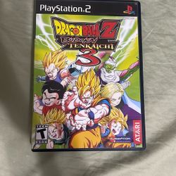 Dragon Ball Z Dudokai Tenkaichi 3 ps2 game