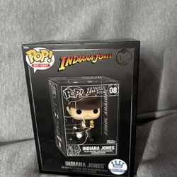 Funko Pop ! Exclusive Die-cast Collectible Indiana Jones 08 