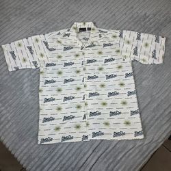 Solo Semore Mens Medium all-over print of dragon/ Solo Semore Jeans Y2K