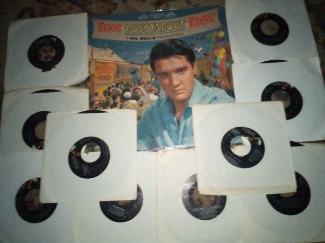 11 Piece Elvis Record Collection So Many Of His Hits