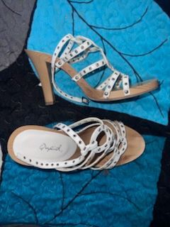 Womens White Heels