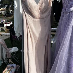 Dusty Pink Long Dress