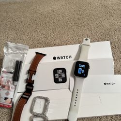 APPLE Watch 44 silver/2nd gen/ Cell +Gps