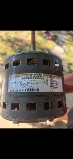 Condenser fan motor $75