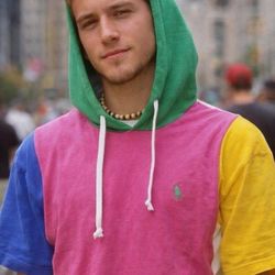 Polo Ralph Lauren ColorBlock Short Sleeve Hoodie