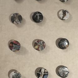 Silver Surfer Set Of 12 Collectible Pins