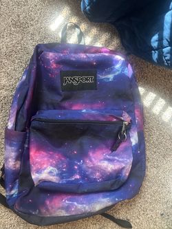 JanSport Galaxy Print Backpack