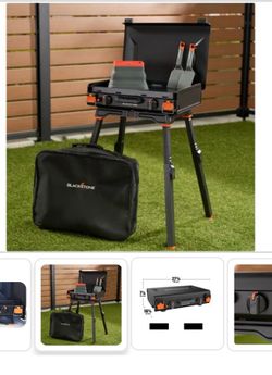 NEW Blackstone 20in Camping Griddle Kit With Stand