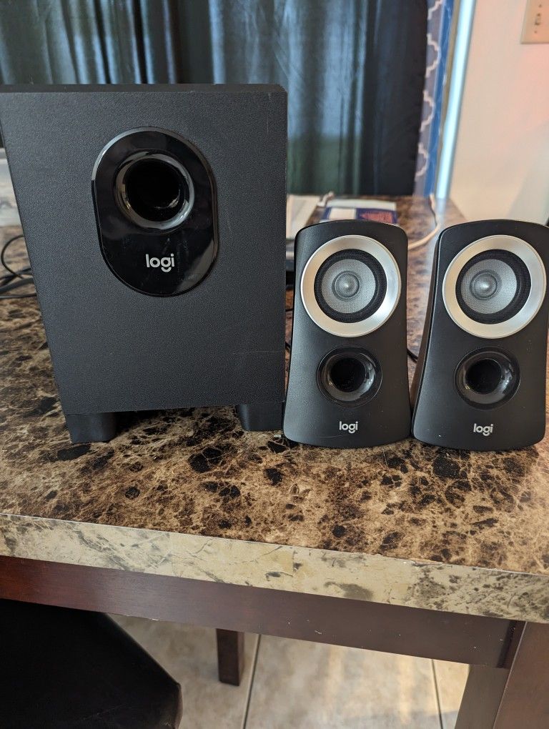 logitec 50w computer speakers