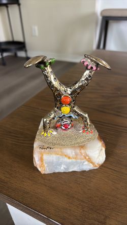 Ron Lee Figurine Sculpture on Stone Base
