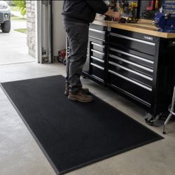 Large Industrial Rubber Utility Mat 6’ X 3’