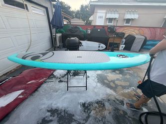 Hard shell paddle board