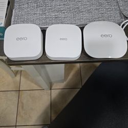 1 Eero Pro 6E Gateway 1 Eero Pro 6 And 1 Eero PoE Pro 6