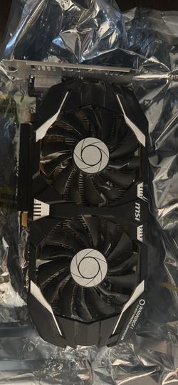 Graphic card MSI GTX 1060 6gb black edition