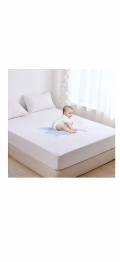 Waterproof Full Size Fitted Mattress Protector Cover