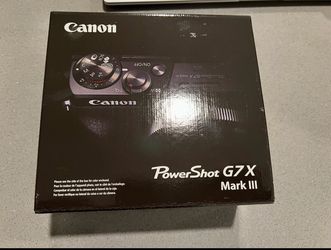Canon PowerShot G7 X Mark III Camera