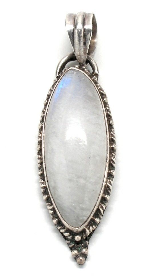 Ladies Moonstone/Silver Pendant