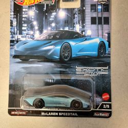 Hot Wheels-' Exotic Envy McLaren Speedtail 