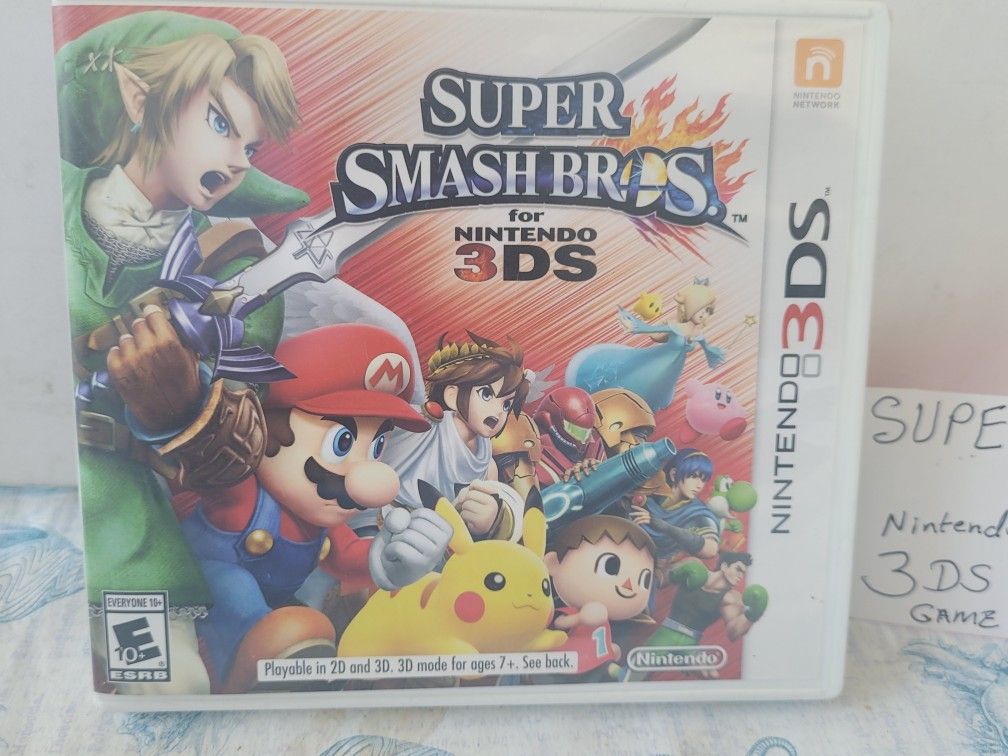SUPER SMALL BROTHERS NINTENDO 3 DS. GAME