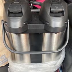 Double Caraf Coffee/Tea Portable Airport