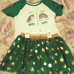 Girls Saint Patrick's Day Dress 