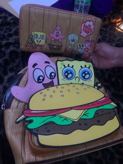 SpongeBob n Patrick loungefly backpack