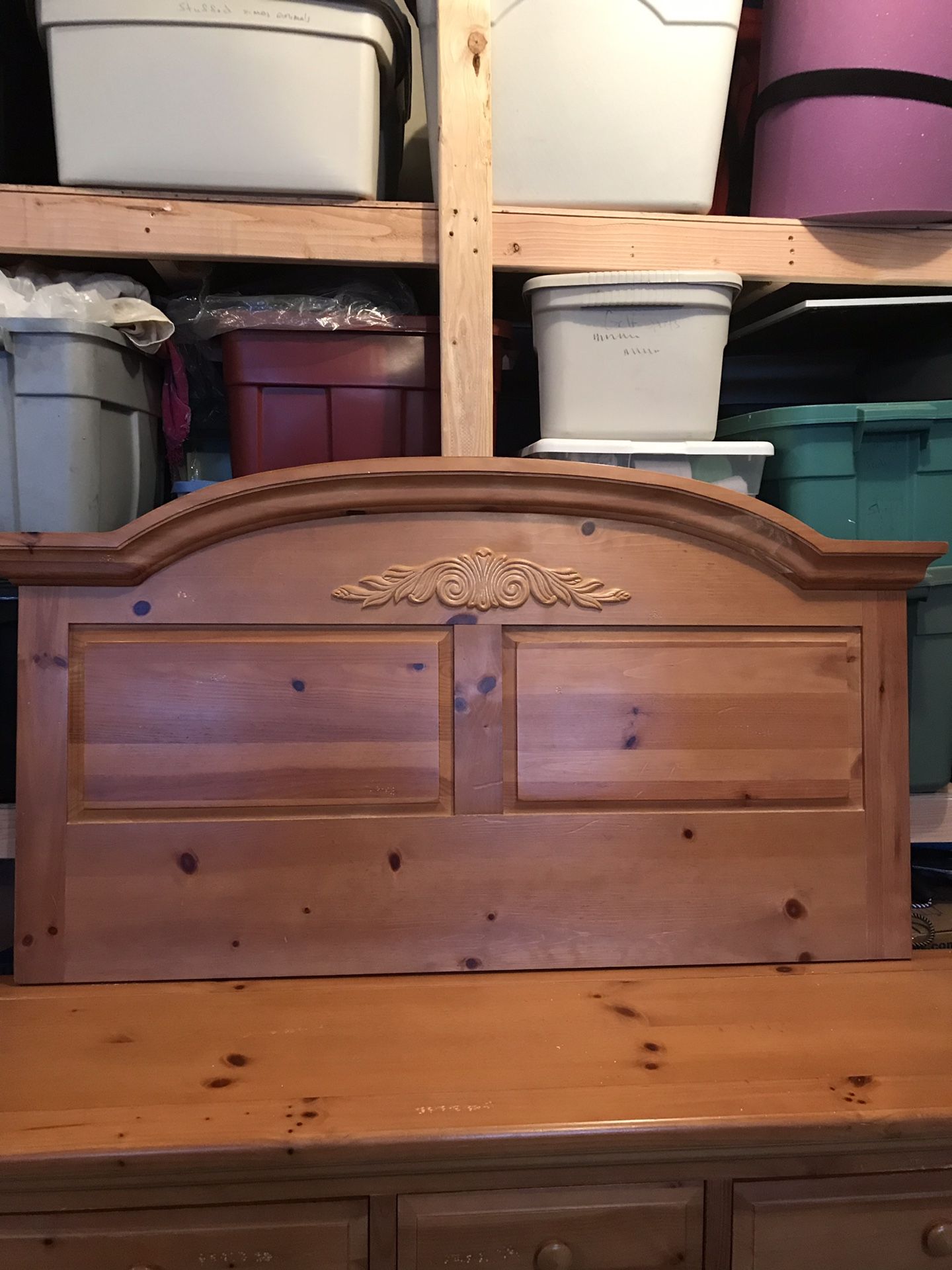 Broyhill bedroom set with queen headboard